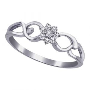 Plated Sterling Silver Genuine Hearts Bracelet